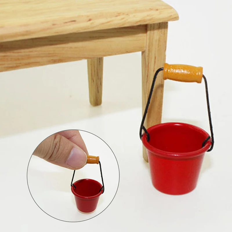 Кукольный домик 1 шт. миниатюрный чайник для завтрака молока миска еды