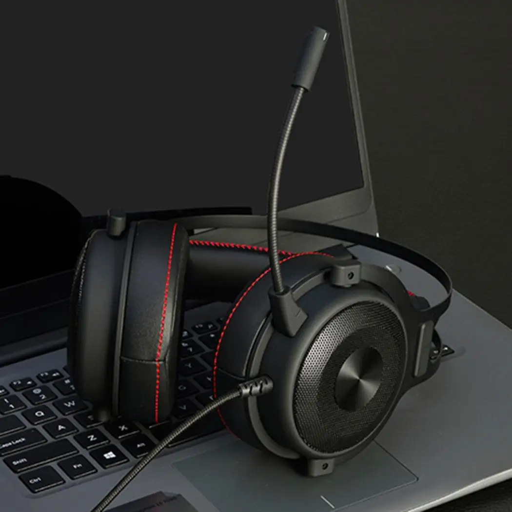 Проводная игровая гарнитура наушники игровой микрофон черный стерео 1 м/43 3 дюйма