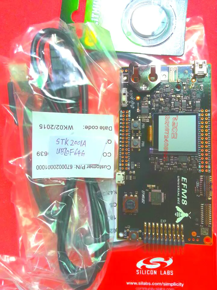 

SLSTK2001A макетные платы и комплекты-8051 EFM8UB20 Univl Bee стартовый комплект Silicon Labs