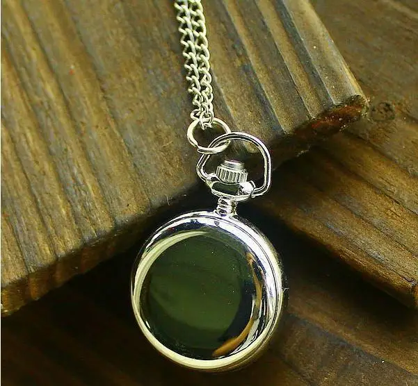 

10 piece /lot New silver Beagle quartz pocket watches necklace women Man children gift