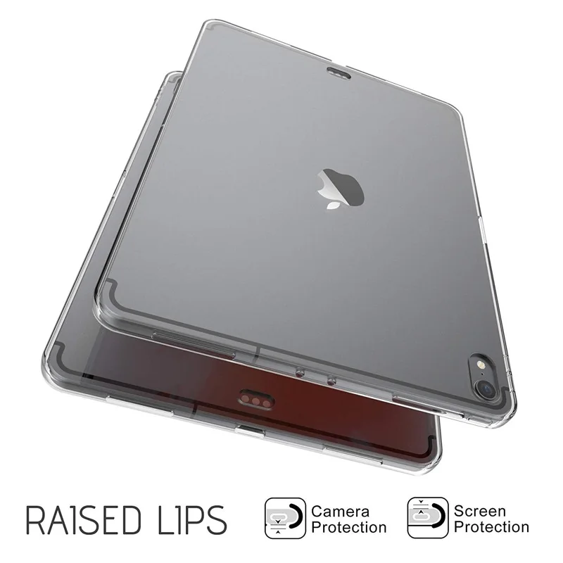 Задняя крышка для новейшего iPad Pro 11 прозрачный чехол Funda Apple и 12 9 2018 тонкий