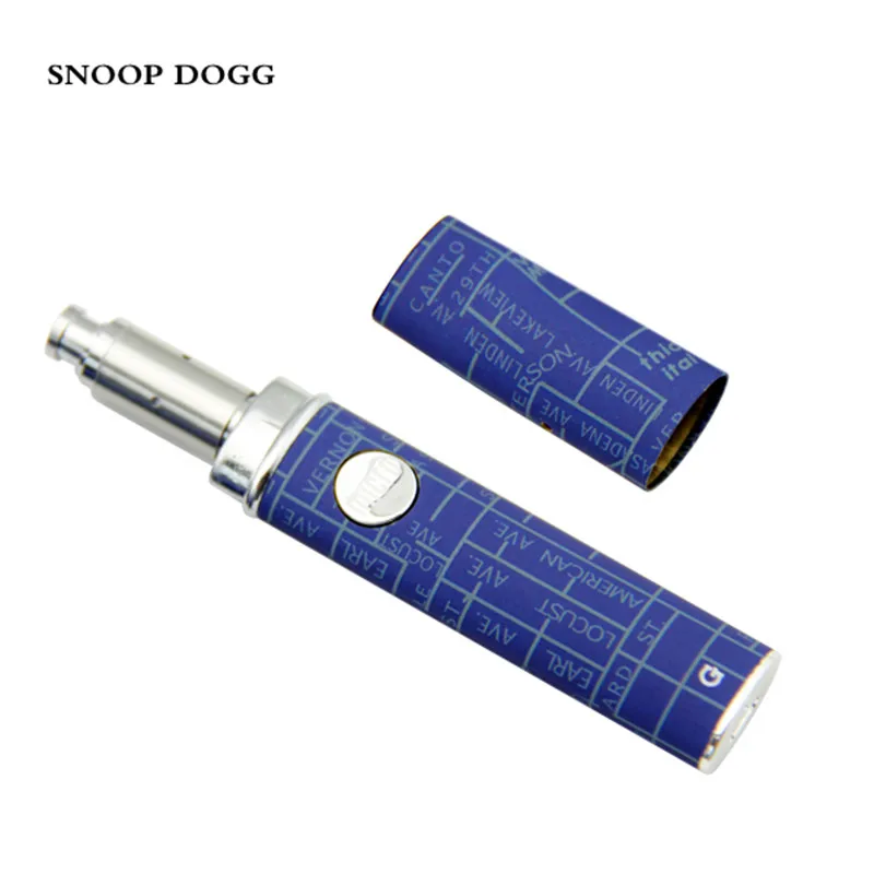 50 шт./лот Snoop Dogg Micro G воск сухой травы испаритель электронной сигареты 650 мАч