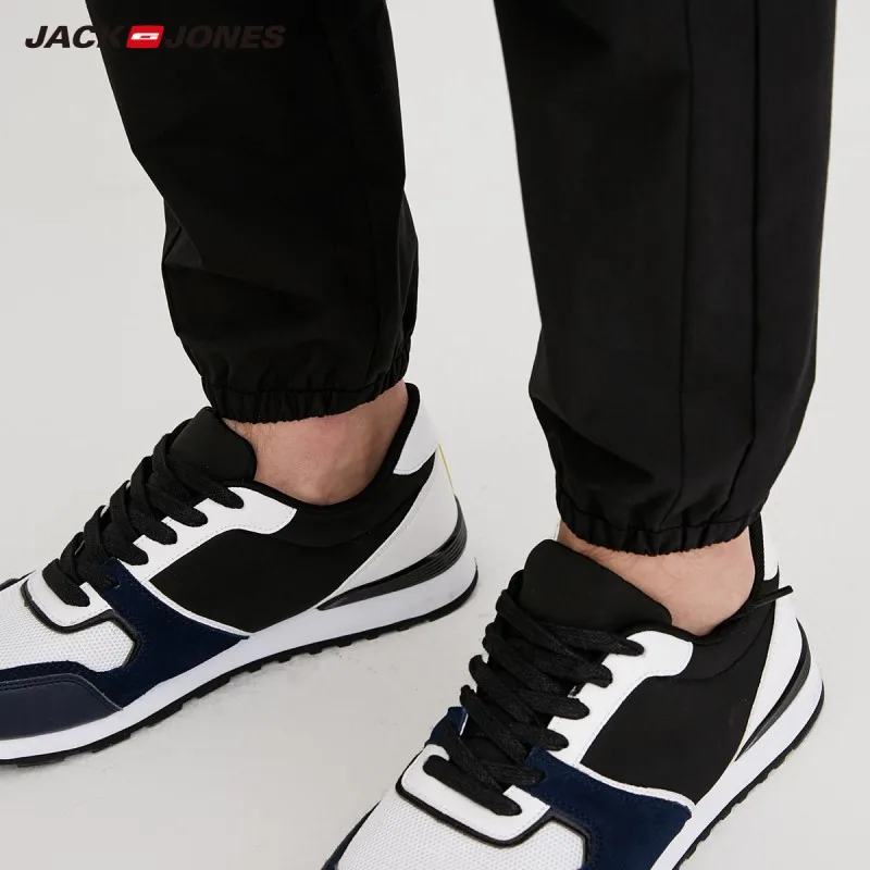 JackJones мужские хлопковые брюки с эластичной резинкой на талии Мужская одежда 2019
