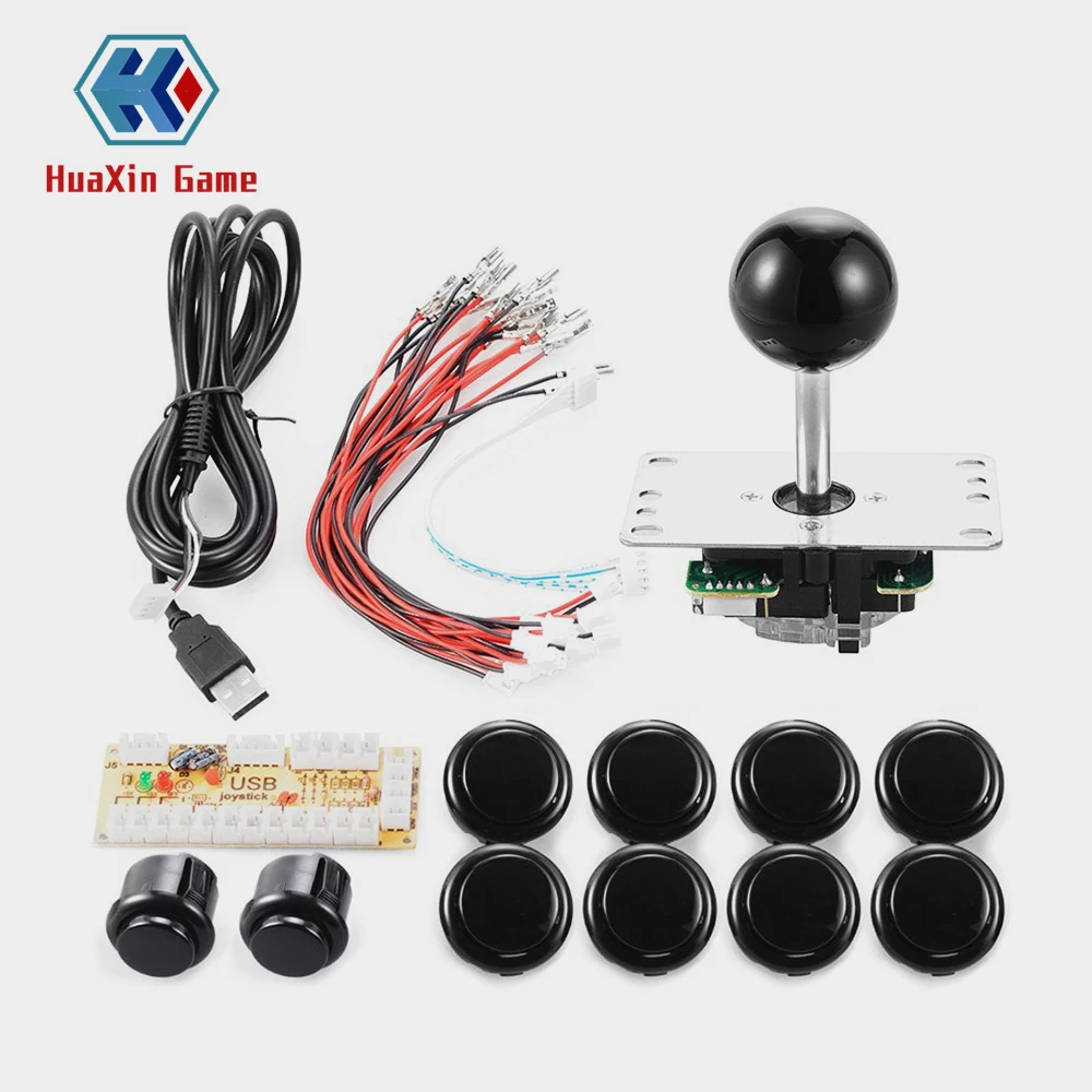 Zero Delay аркадная игра USB энкодер ПК Джойстик DIY набор для Mame Jamma и других PC боевых игр