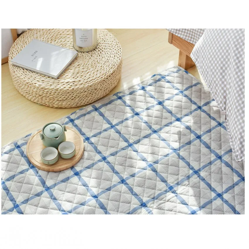 Японский стиль плед татами Стеганые 100% хлопок окружающей среды Дорожный Коврик