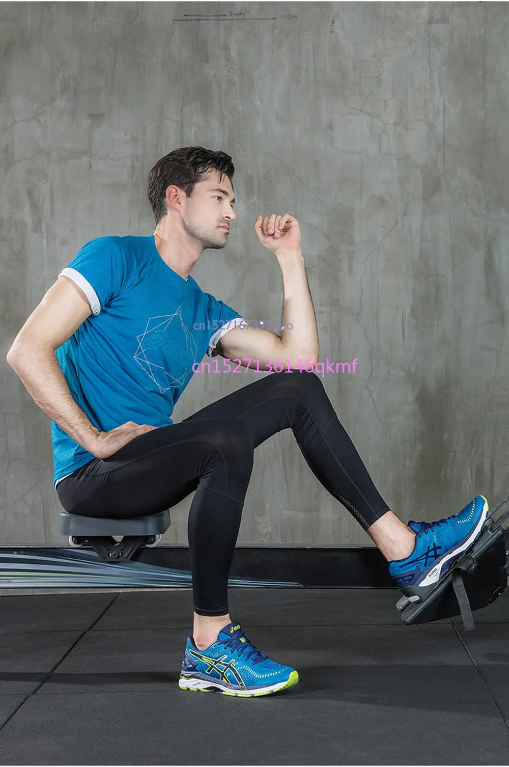 Подлинный ASICS GEL-KAYANO 23 стабильный светильник кроссовки полумарафон Мужская обувь нескользящие дышащие низкие T646N