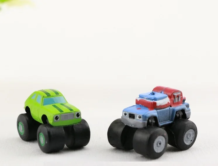 Экшн фигурки My Cute Blaze and the Little Monster Rock машины детские игрушки аниме 12 шт.|Игровые и