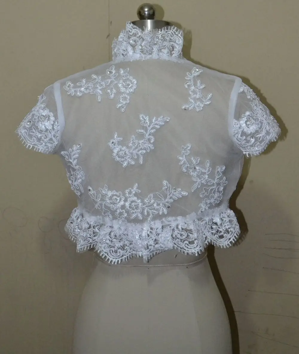 Новый дизайн 2021 Тюль с аппликацией свадебное платье куртка Свадебные аксессуары