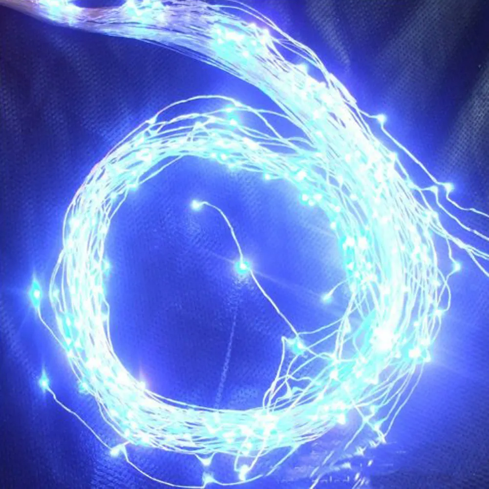 2 М 360 СВЕТОДИОДНЫЕ Строки Свет Медной Проволоки Рождество Лозы Дерево Фея Света