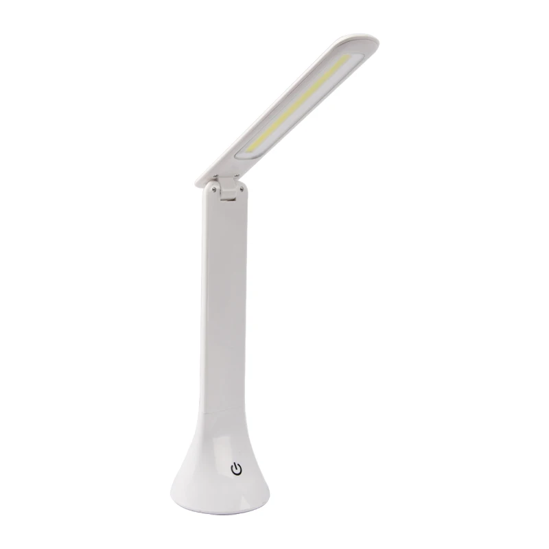Светодиодный COB LED Настольная лампа Портативный для защиты глаз 3-уровня диммер подходит для чтения Ночной светильник сенсорный встроенный Перезаряжаемые