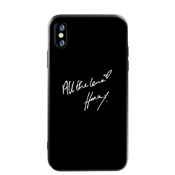 Гарри стилс угощать людей с добротой черный мягкий Уретановый Термопластик (tpu)