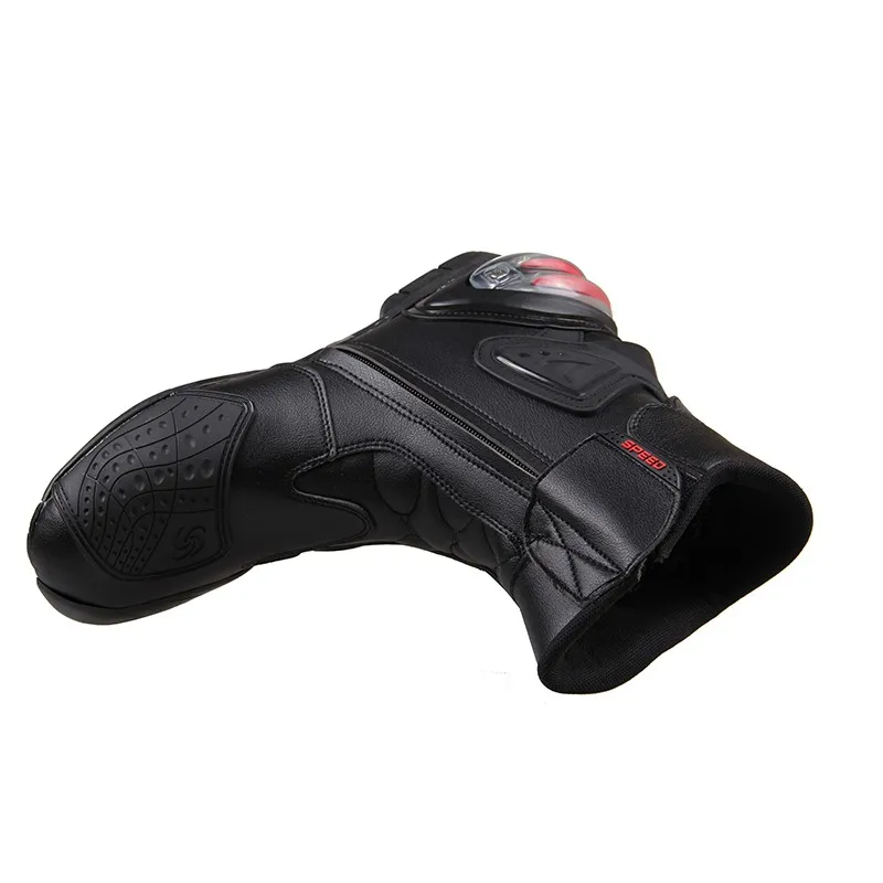 PRO-BIKER SPEED BIKERS мотоциклетные ботинки мужские гоночные мотоциклетные ботинки для верховой езды ботинки для мотокросса по бездорожью мотоциклетные ботинки мото обувь A004