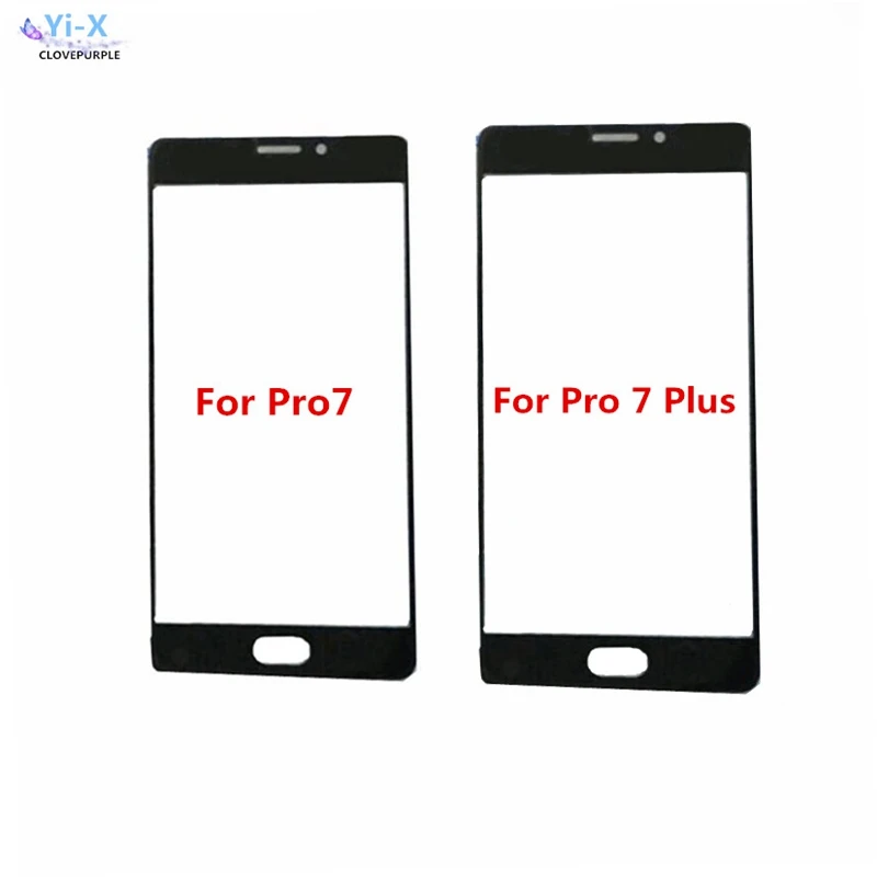 

50 шт./лот для Meizu Pro 7 / Pro 7 Plus Pro7 сенсорный экран переднее внешнее стекло верхняя линза сенсорная панель