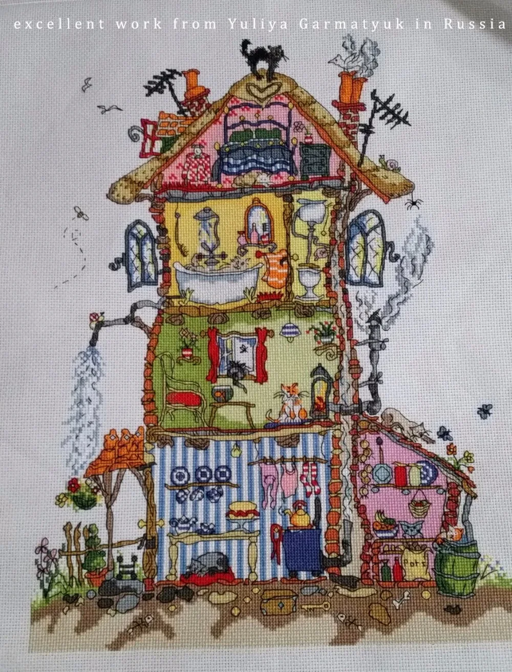 Бесплатная доставка высокое качество красивый набор для вышивки крестиком | Дом