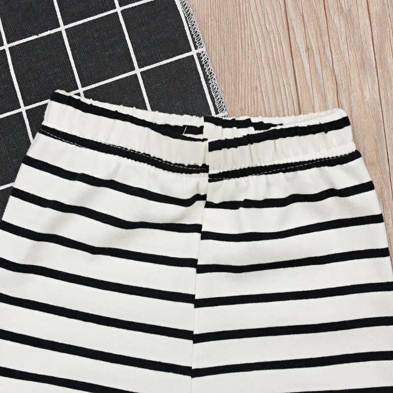 Футболка для новорожденных мальчиков и девочек топ комбинезон длинные штаны