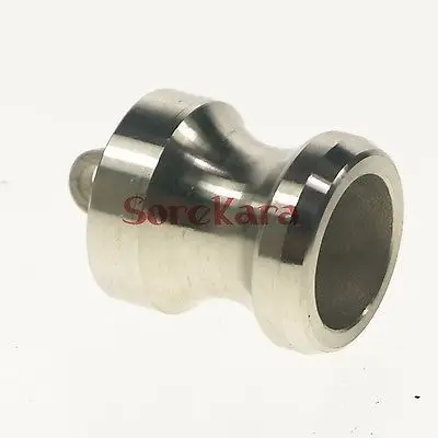 

2-1/2" 304 Stainless Steel Type DP Camlock Fitting Cam and Groove Adapter Dust Plug Stop Flow