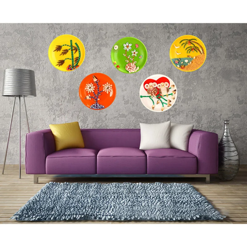 Креативный Детский Набор для творчества 3D рисунок в виде ракушек и пасты ручная