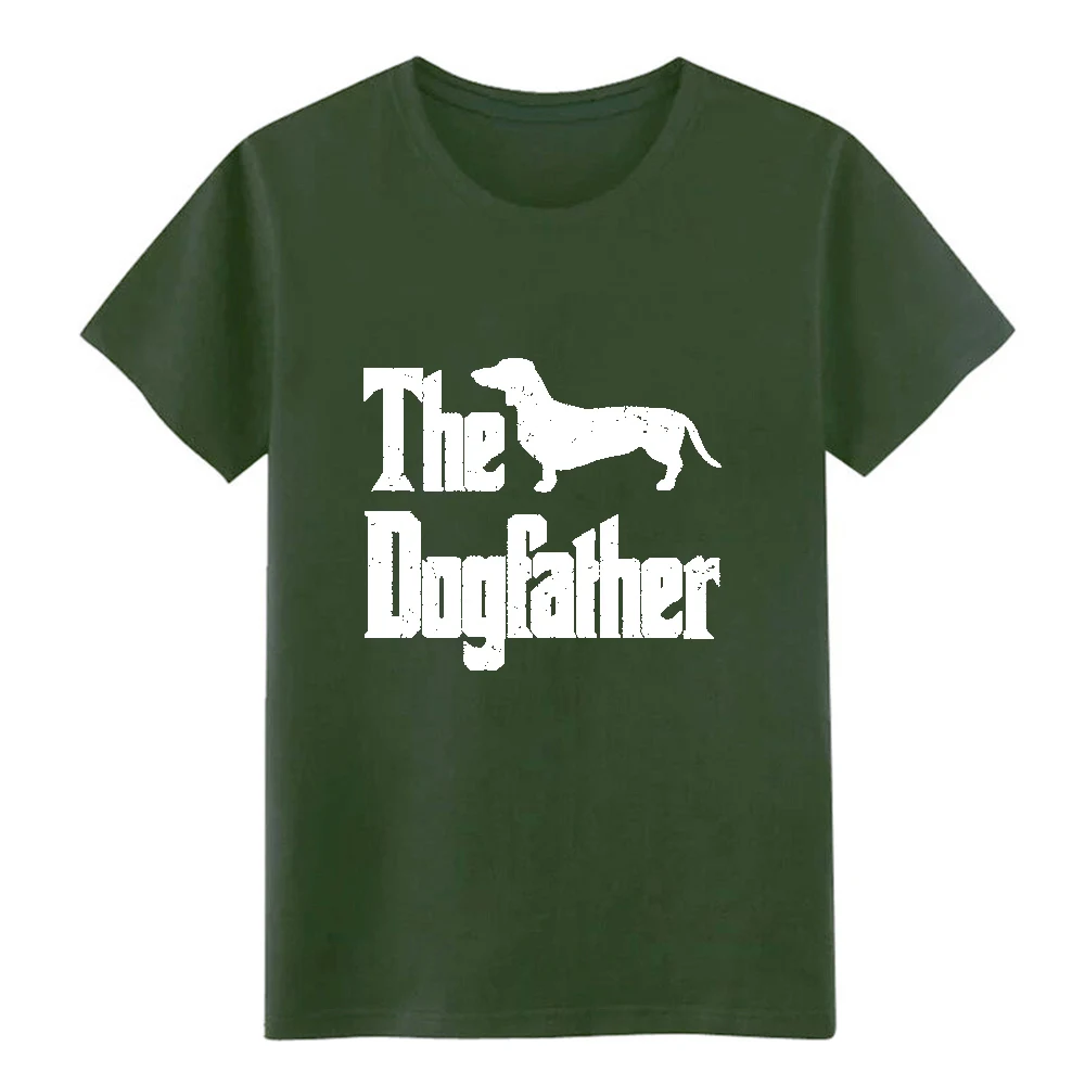 Dogfather d achshund wiener dog идея забавного подарка персонализированная футболка с
