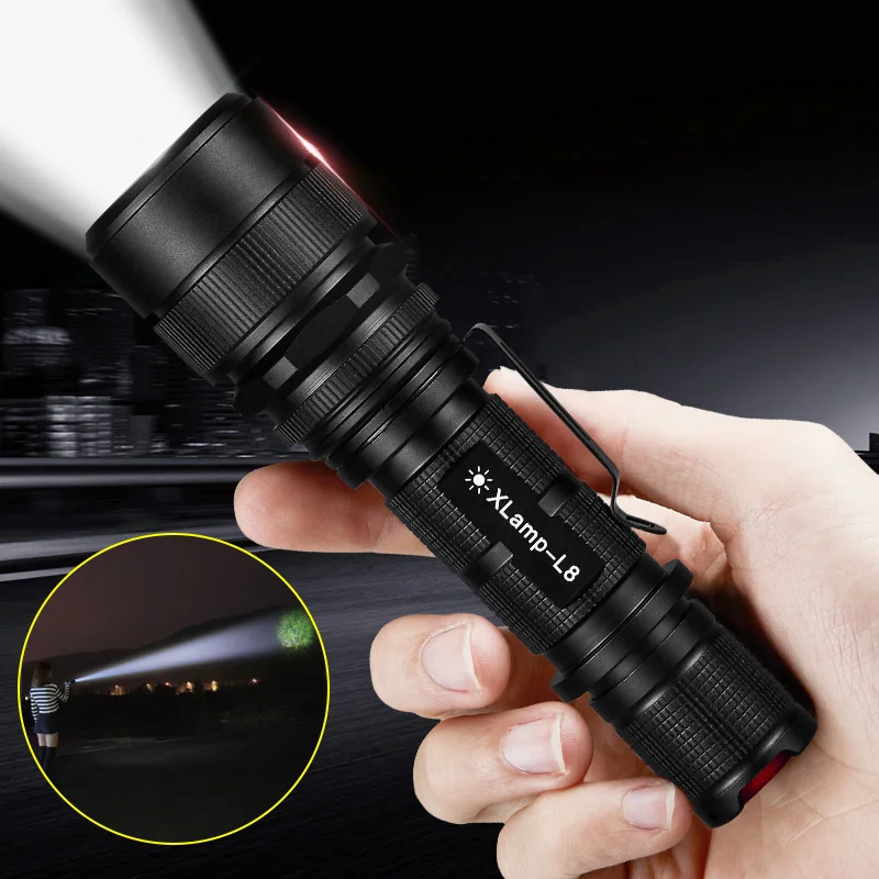 SHENYU светодиодный фонарь высокой мощности тактический Водонепроницаемый USB 18650 перезаряжаемый фонарь T6 Linterna Кемпинг Туризм