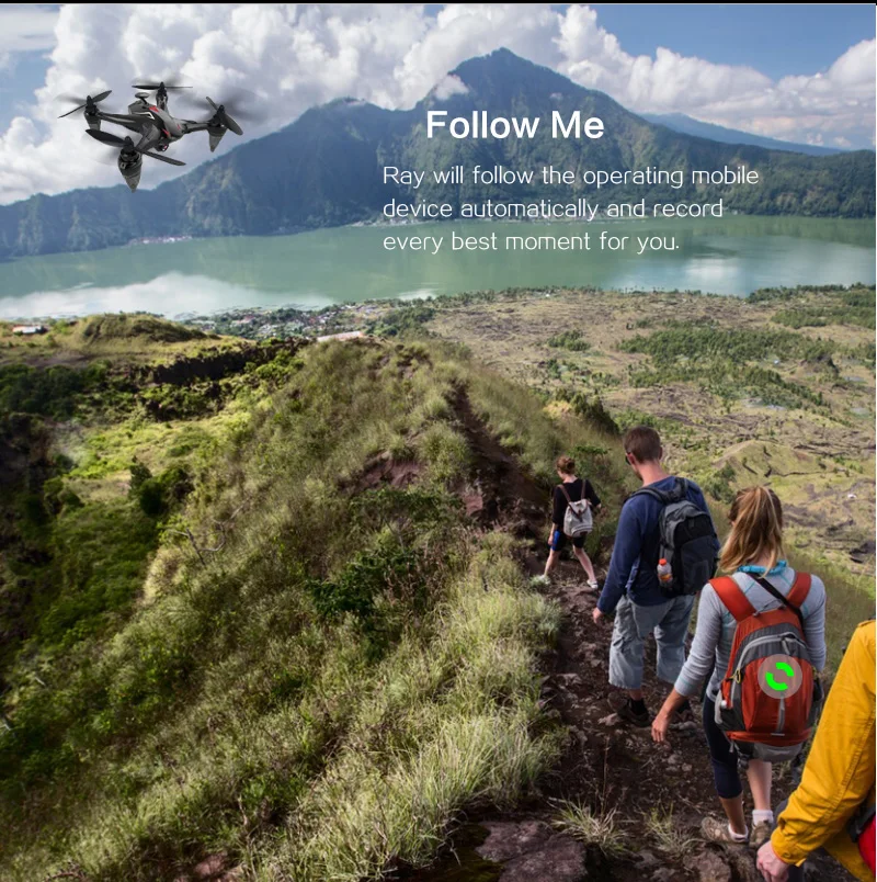 Global Drone GW198 5G WiFi FPV Бесщеточный Радиоуправляемый квадрокоптер gps Дрон Hover дроны следуем за мной Дрон с HD камерой