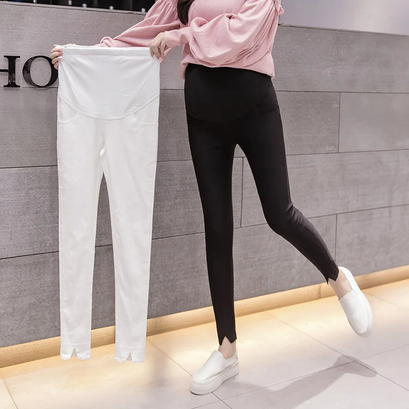 High Stretch split Skinny Maternity Pencil Pants For Pregnant Women Clothes Elastic Waist Pregnancy Nursing Prop Belly Trousers
High Stretch split Skinny Maternity Pencil Pants For Pregnant Women Clothes Elastic Waist Pregnancy Nursing Prop Belly Trousers