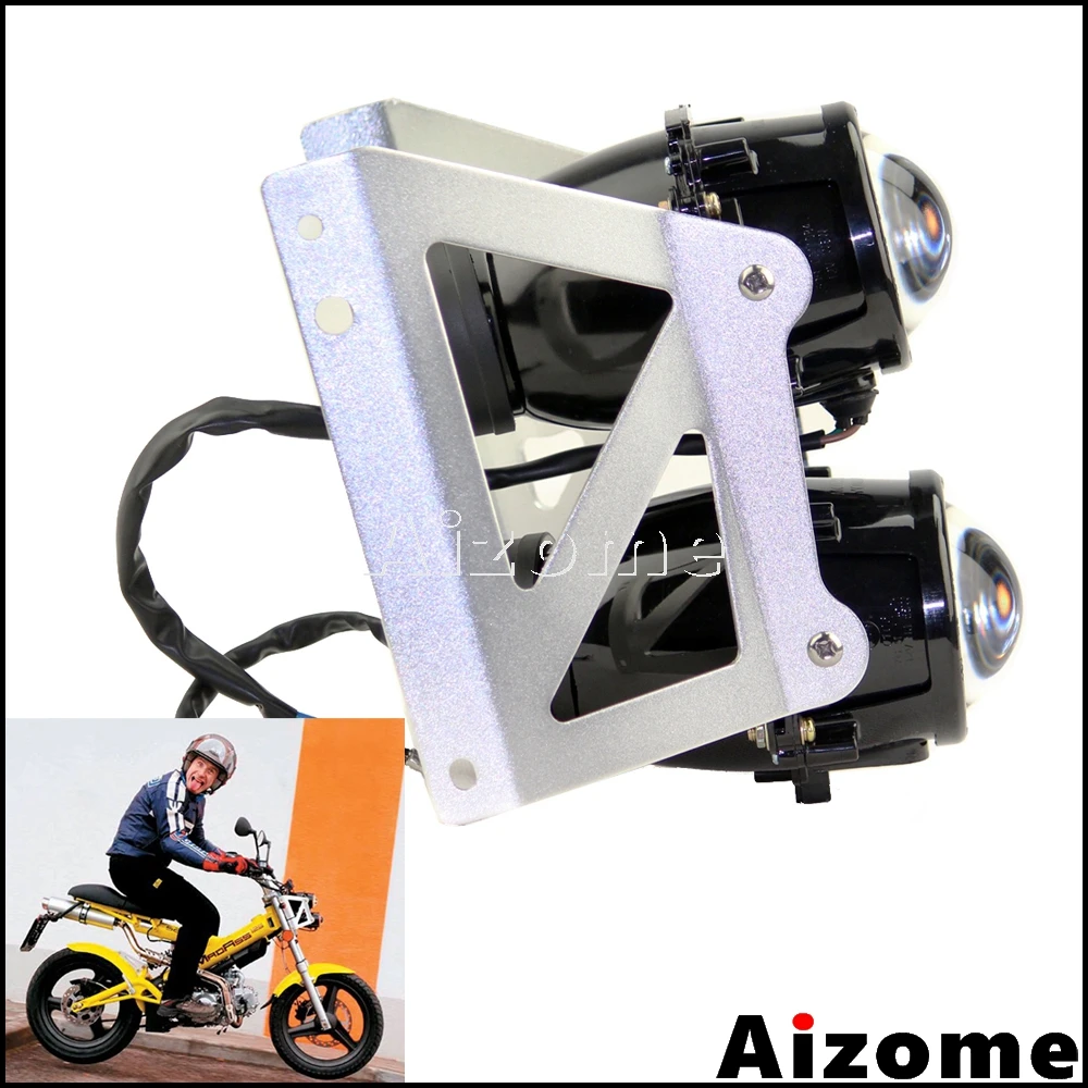 Мотоцикл двойная фара H3 55 Вт светодиодный головной свет для Sachs MadAss 50 125 450 500