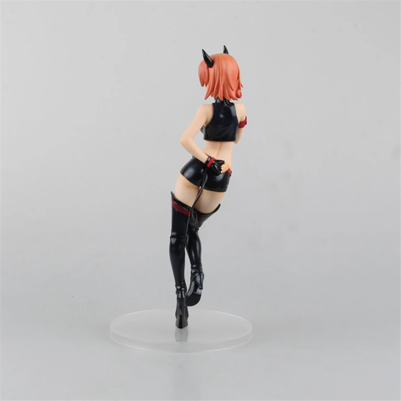 Anime My Teen Romantic Comedy SNAFU Yuigahama Yui 1/7 Scale PVC Action Figures Collectible Model Toy 24cm Black Suit ACAFG005 | Игрушки и
