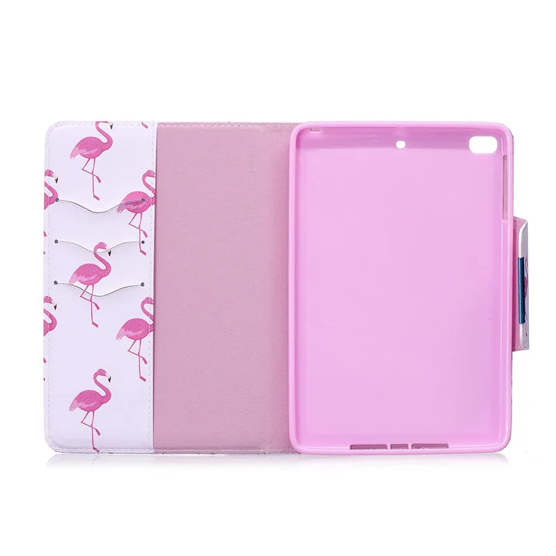 Чехол Wekays для Apple iPad Mini 1 2 3 с милым мультяшным Фламинго единорогом PU кожаный чехол-книжка для iPad Mini 2 Mini 3 Модель Capa