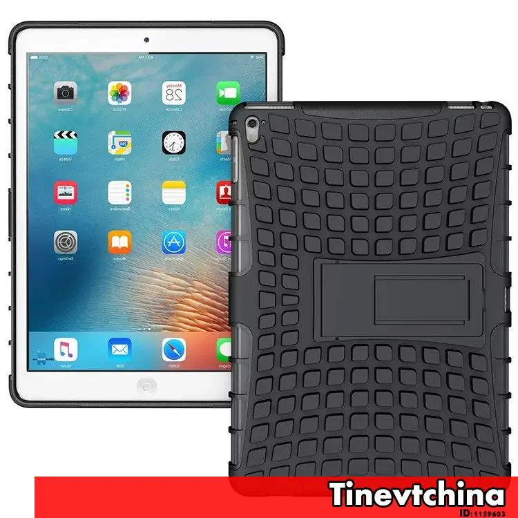 Heavy Duty броня Аргументы За стойки iPad Pro 9.7 дюймов ТПУ &amp PC жесткая Прочный