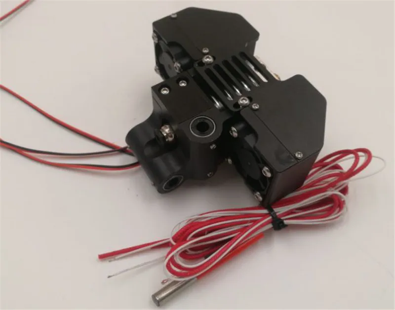 Комплект для экструзии Funssor v6 hotend сопло 0 4 мм 3D принтера Ultimaker2 +|0.4mm nozzle|hotend mounthotend kit