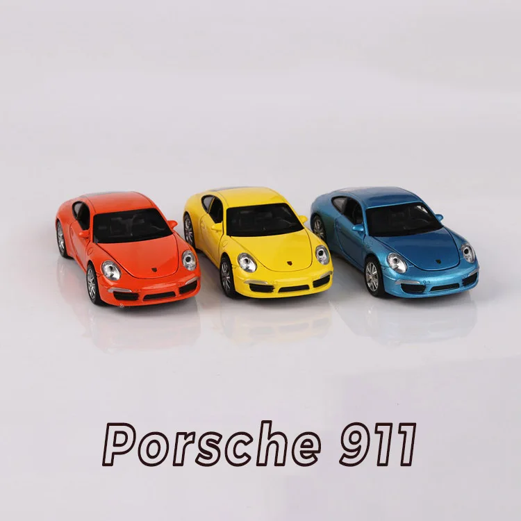 14 см для 911 1:32 масштабная модель автомобиля литая под давлением Супер гоночный сплав оттягивающийся автомобиль скоростные колеса открытая дверь детская Игрушечная модель