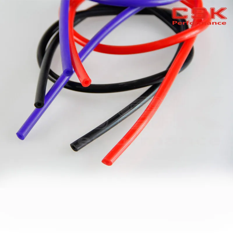 4 мм силиконовая вакуумная трубка шланг 1 метр м 3 фута|silicone vacuum hose|vacuum silicone hosetubing