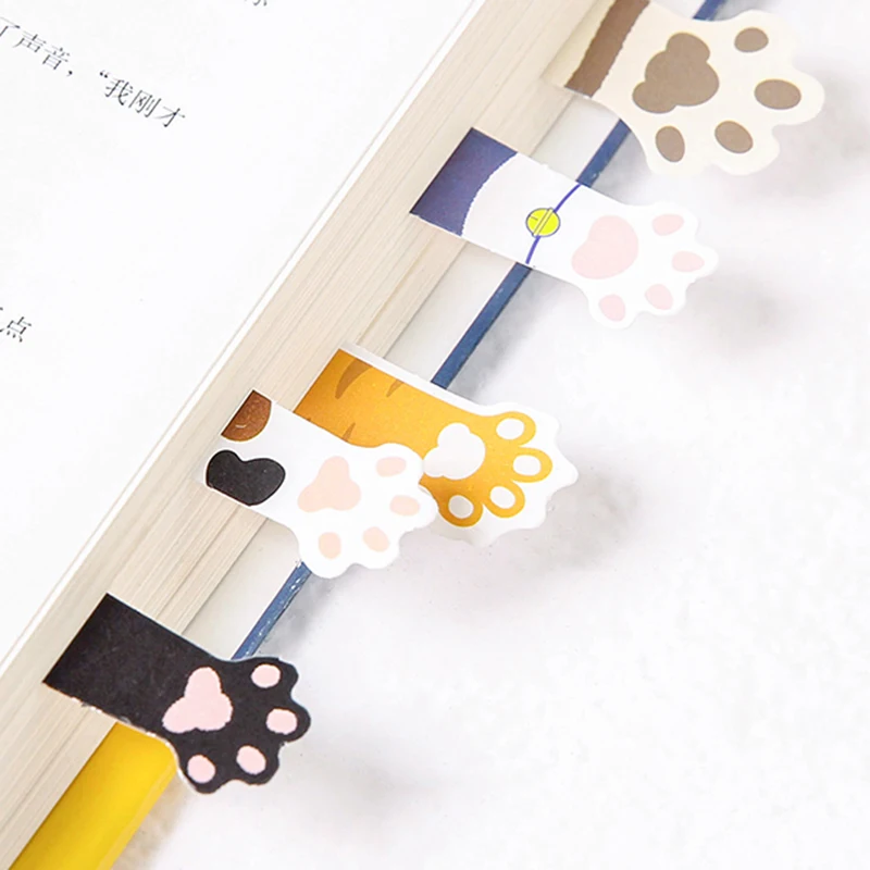 45 шт./кор. милый кот лапа мультфильм бумажная наклейка украшение diy Дневник