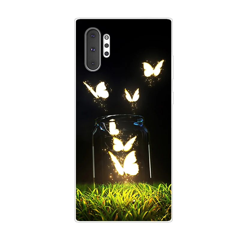 Чехол для Samsung Galaxy Note 10 Pro модный силиконовый мягкий чехол из ТПУ Note10 Lite Plus чехлы