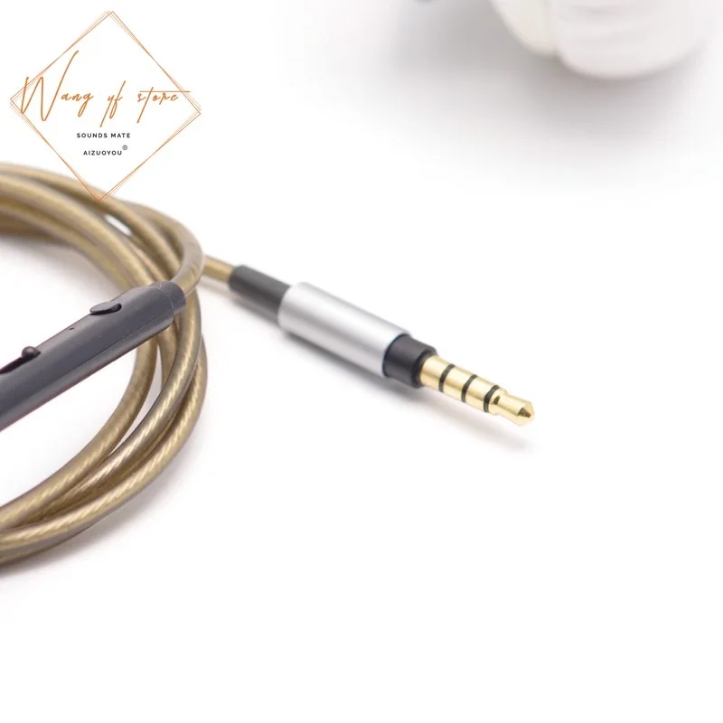 Обновленный кабель OFC с серебряной пластиной провод для ATH MSR7 SR5 AR 3 5 BT Philips L2 A5pro от