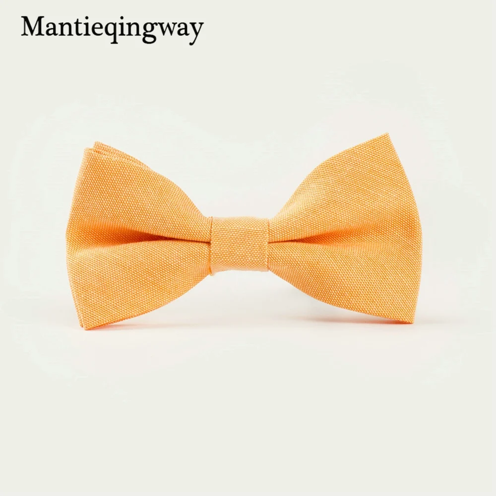 Mantieqingway Повседневный Детский галстук бабочка для свадьбы галстуки бабочки