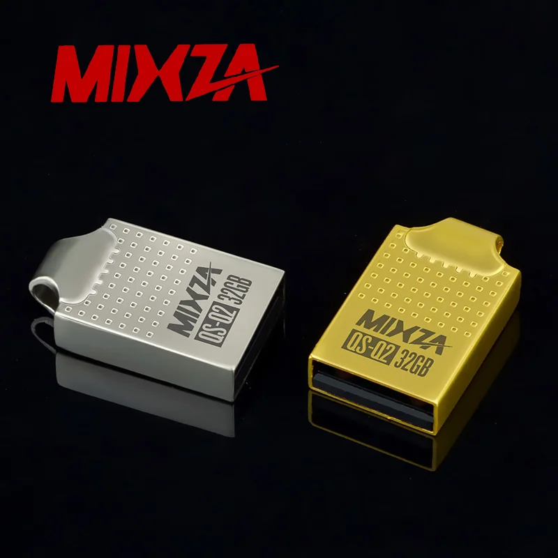 MIXZA QS-Q2, мини USB флеш-накопитель, USB флешка, 4 ГБ/8 ГБ/16 ГБ/32 ГБ/64 ГБ, флеш-накопитель, USB флешка, USB 2,0, U диск