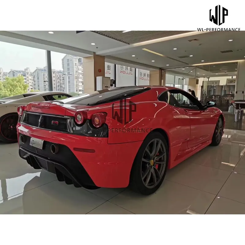 F430 SC стиль высокое качество FRP Неокрашенный большой кузов автомобиля Комплект