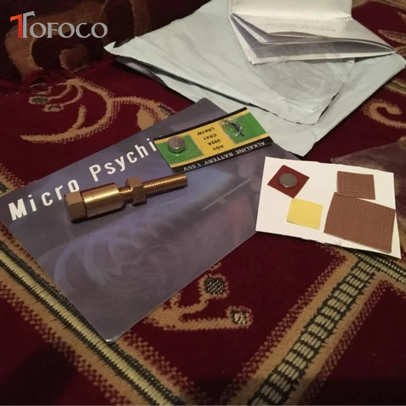 TOFOCO Гайка Болт Винт крупным планом магический трюк микро экстрасенс супер конечной вращающийся высокое качество магический реквизит игрушки-приколы