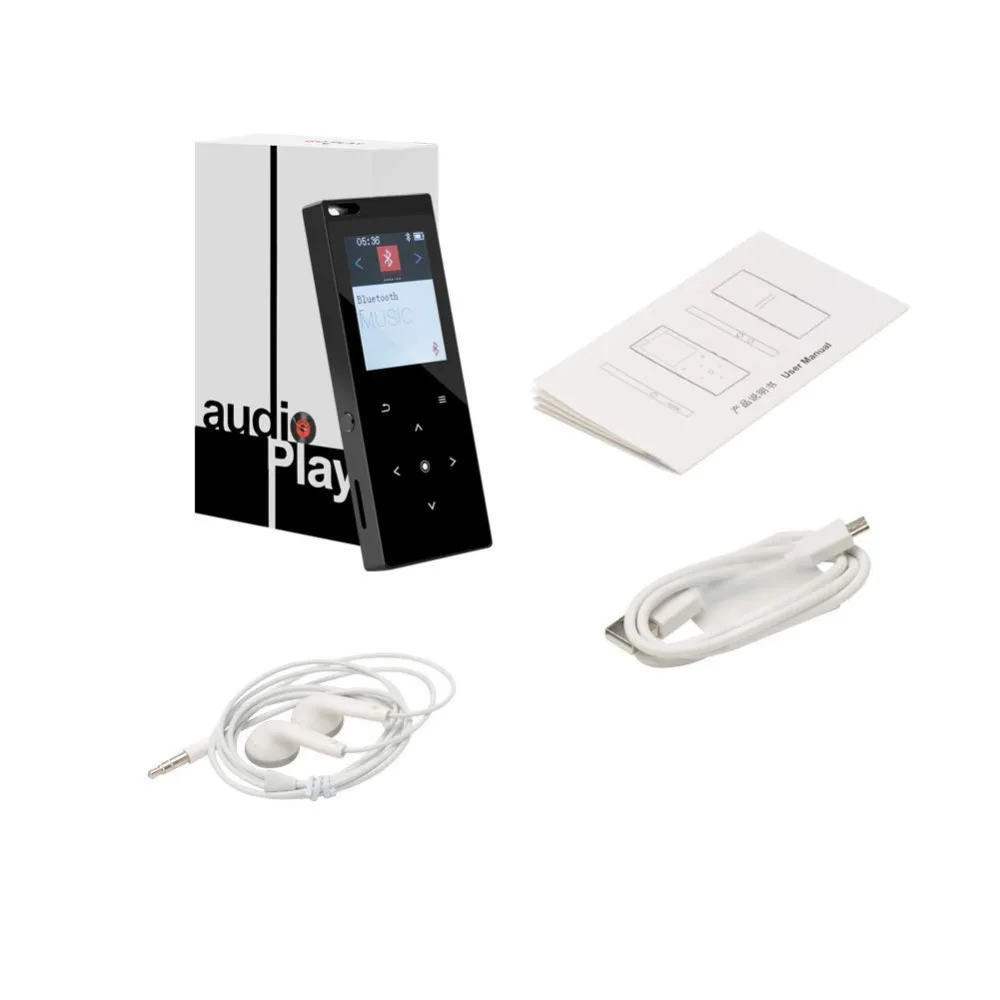 Новый оригинальный C12 Спортивный MP3 плеер Bluetooth с 8G может играть 48 часов Высокое