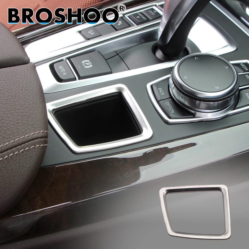 BROSHOO Car Storage Box Sticker 3D Decals For Bmw X5 F15 X6 F16 2014-2017 Auto Styling Interior Accessories | Автомобили и
