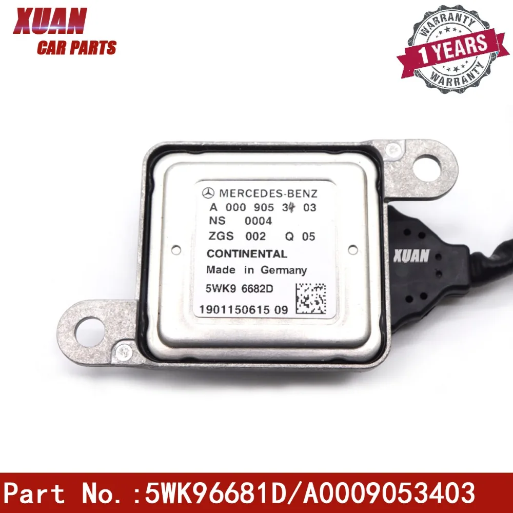 XUAN изготовленный Датчик Nox азота 5WK96681D A0009053403 для Mercedes Benz для Mercedes W212 W222 C218 X218 A207 C207