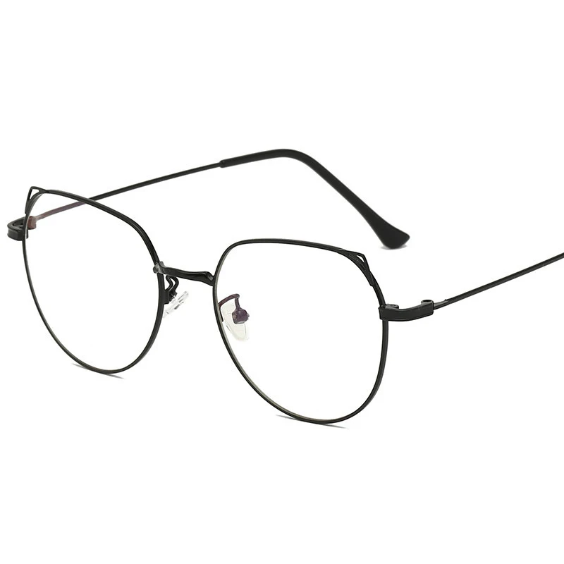 Big Frame Metal Women Prescription Glasses Vintage Transparent Myopia Spectacles Ultralight Optical Clear Reading Eyeglasses 618 |