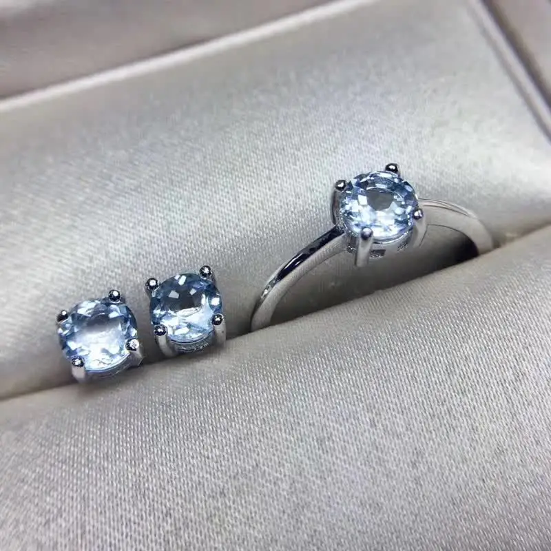 Женский набор ювелирных изделий Fidelity из серебра 925 пробы 5 мм|jewelry sets|set for womenfine jewelry