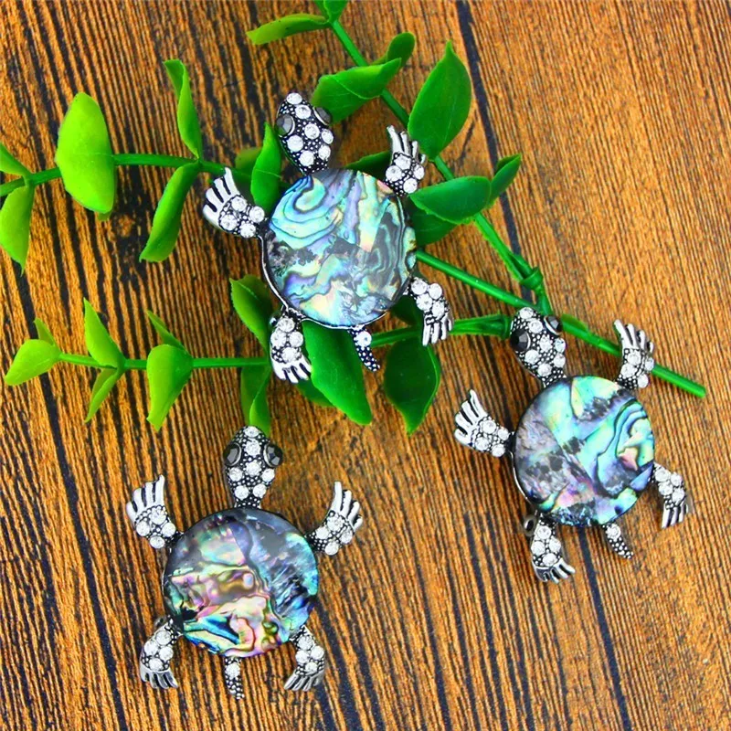 Винтаж павлин Shell Броши Античный Посеребренная личности Модные украшения|brooch