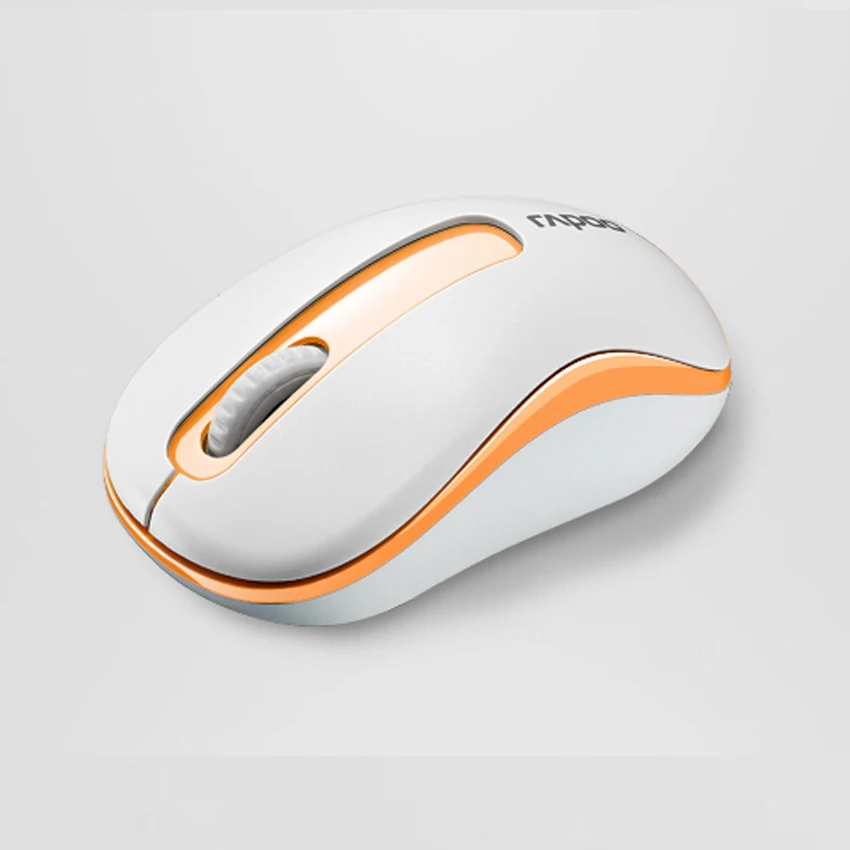 Rapoo эргономичный 3D Mini USB оптическая беспроводная мышь с нано приемник 1000