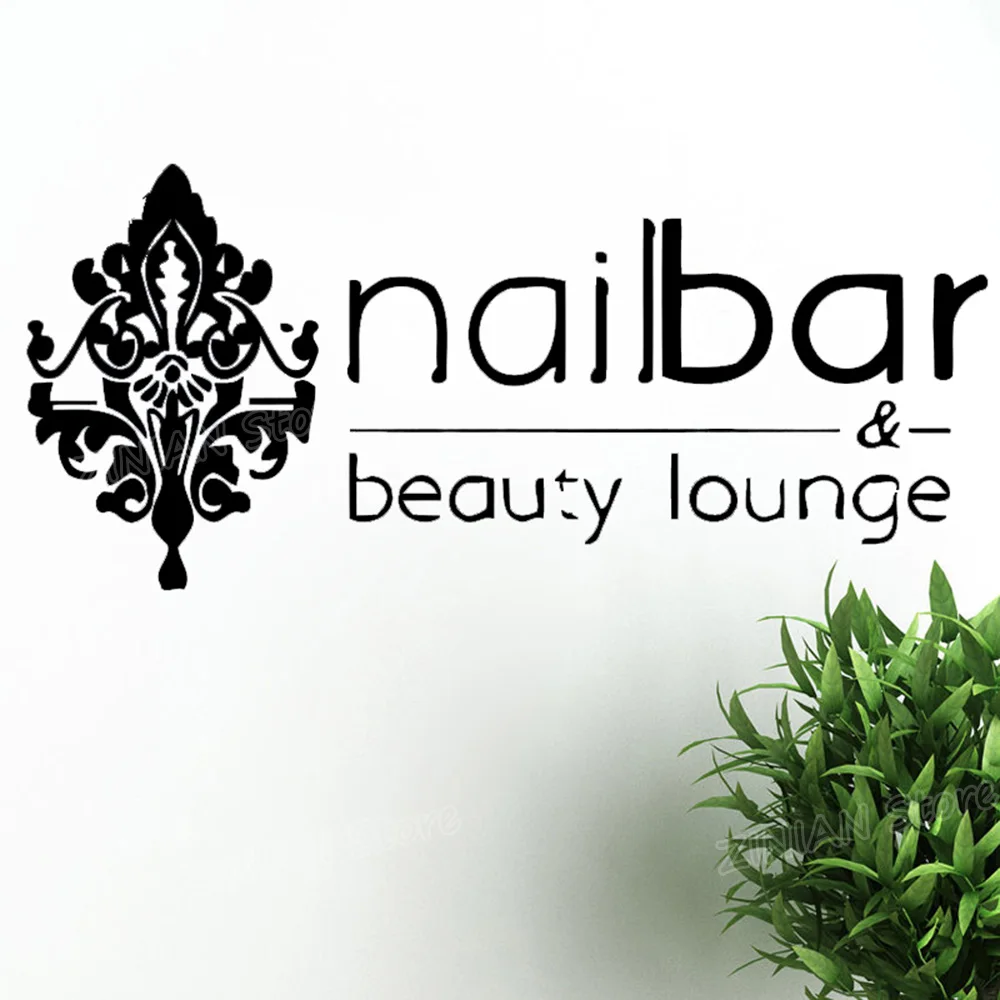 Наклейки для маникюра и салона красоты декоративные наклейки парикмахерской