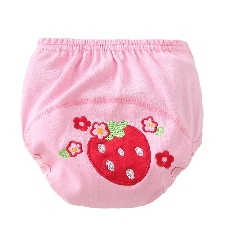 HOT 2016 NEW 1Pcs Cute Baby Cotton Training Pants Reusable Diapers Cloth Diaper Washable Infants Nappies ED251WD | Мать и ребенок
