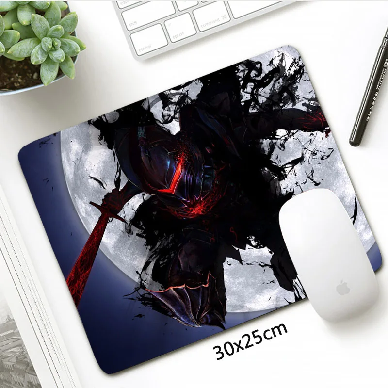 Игровой коврик для мыши ASUS 30x25 см резиновый маленького размера с застежкой по
