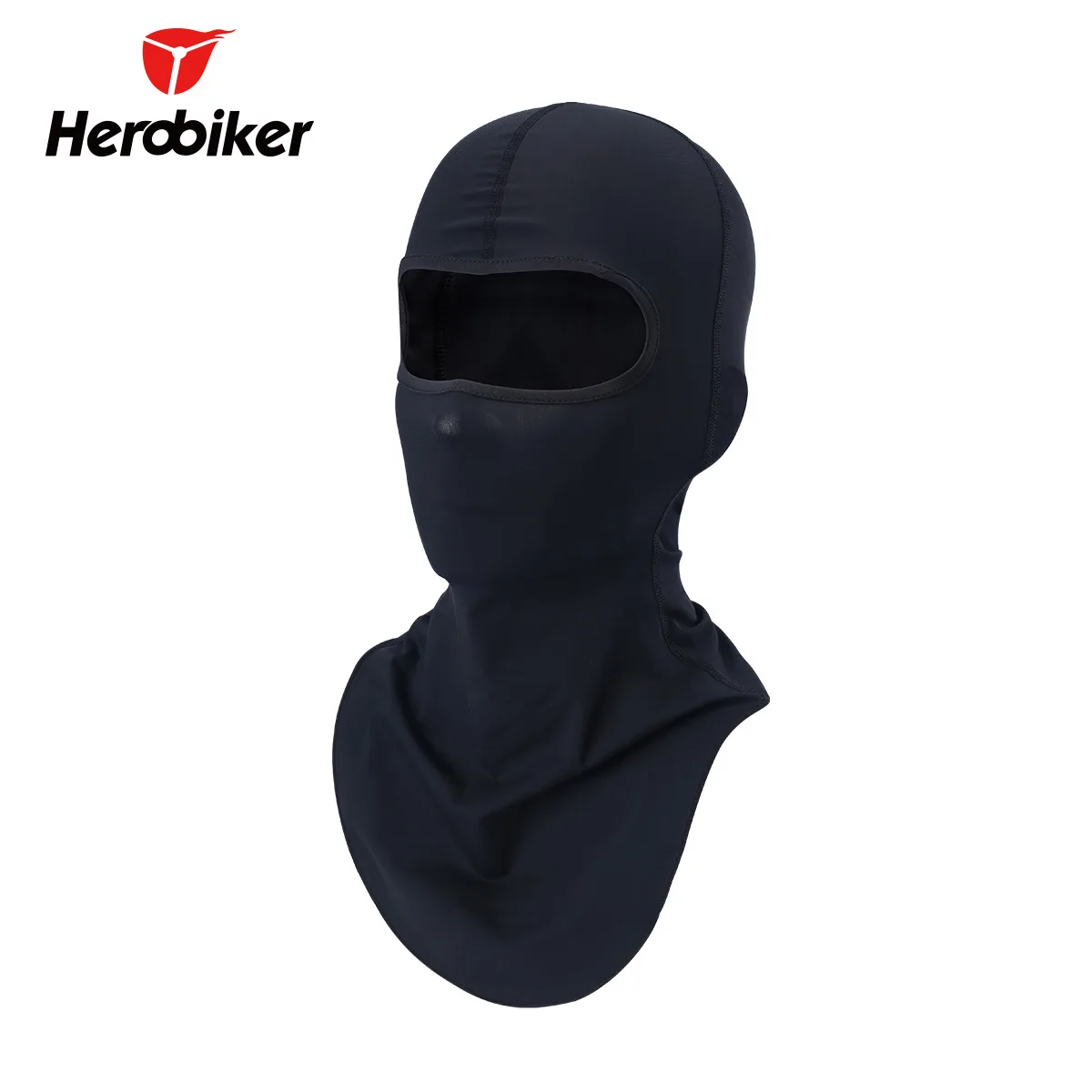 Herobiker мужские черные Балаклава мото маска ветрозащитный Уход за кожей лица Мото
